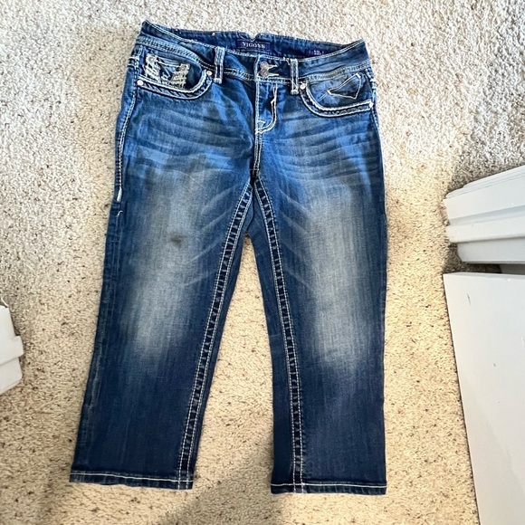 Women’s‎ VIGOSS Brooklyn Jean capris 7x21 - Picture 2 of 9